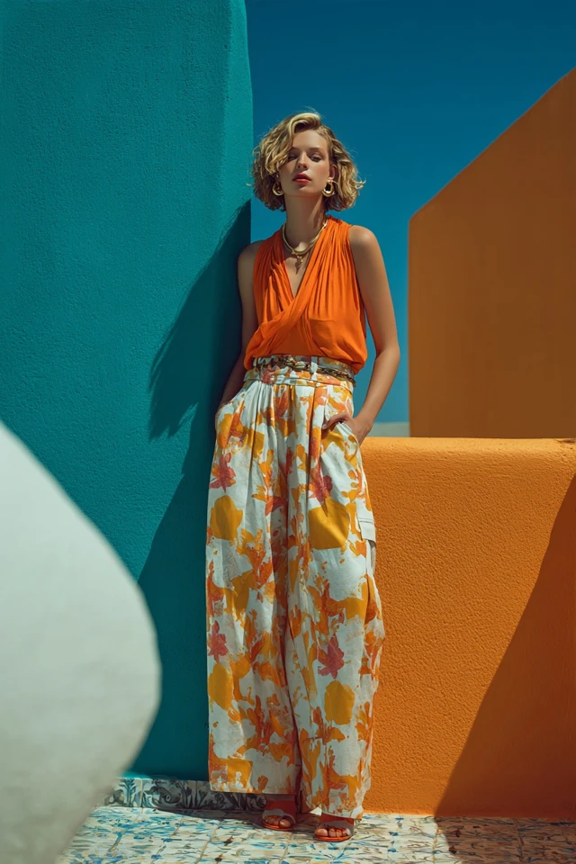 Summer Cargo Pants Fabric Focus - photo 2