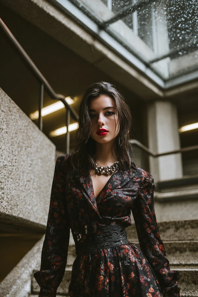 French Girl Floral Dress Lookbook - photo 2