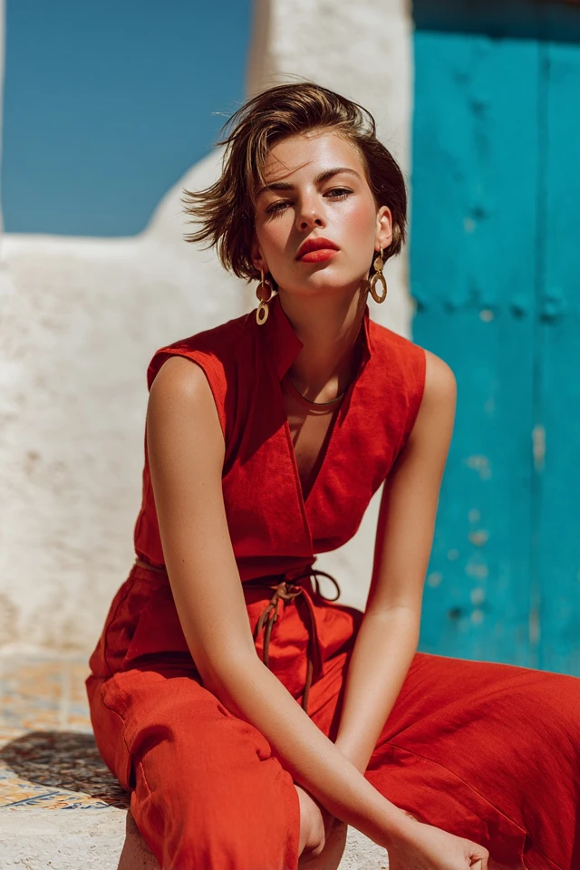 Summer Jumpsuit Fabric Focus - photo 2