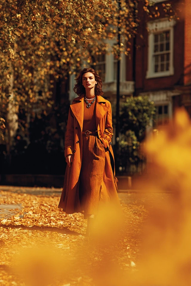 Fall Trench Coat Outfit Ideas - photo 2