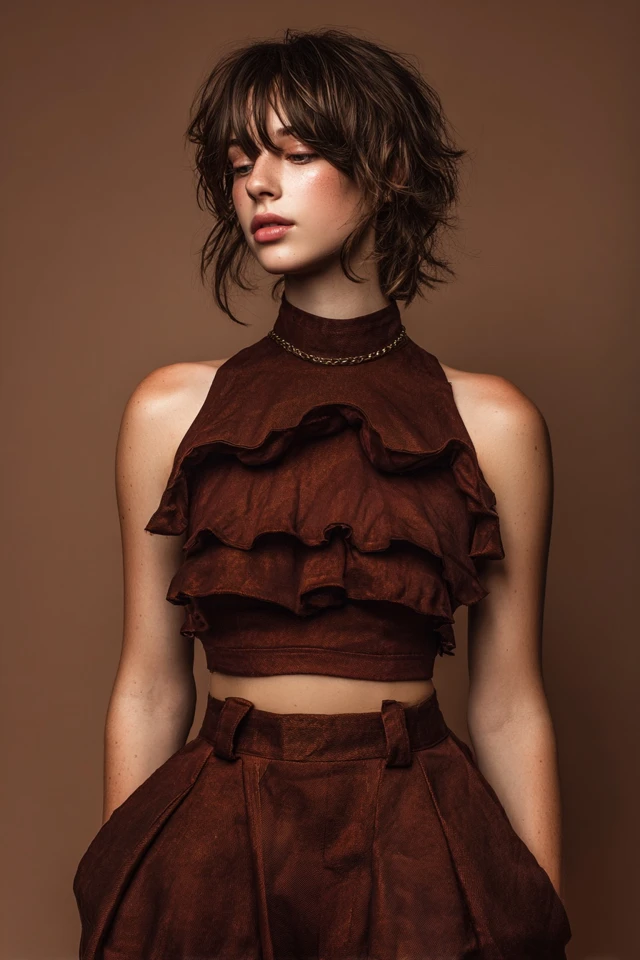 Lookbook Vintage Crop Top Style and Fit - photo 2
