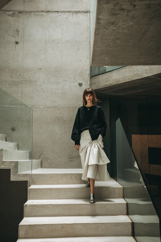 Basics It Girl Midi Skirt Occasionwear - photo 2
