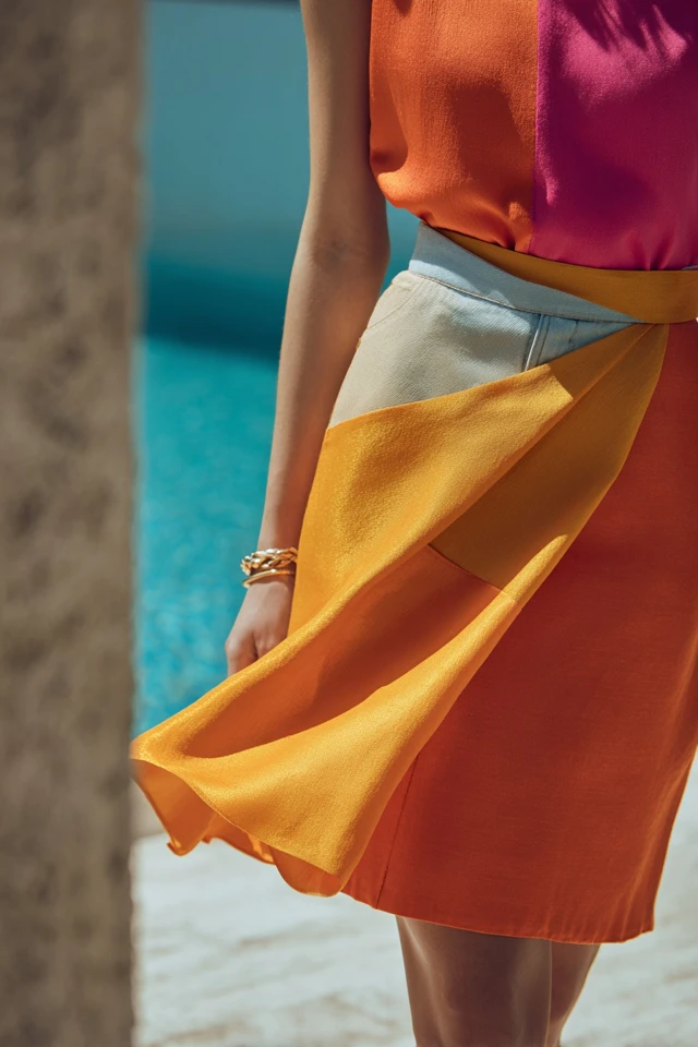 Summer Satin Skirt Wardrobe Basics - photo 2