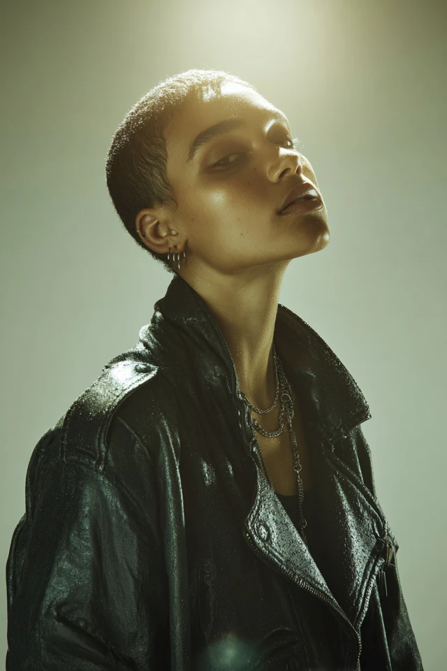 Essentials Coastal Leather Jacket Occasionwear - photo 2