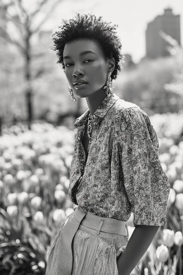 Monochrome Spring Statement Style and Fit - photo 2