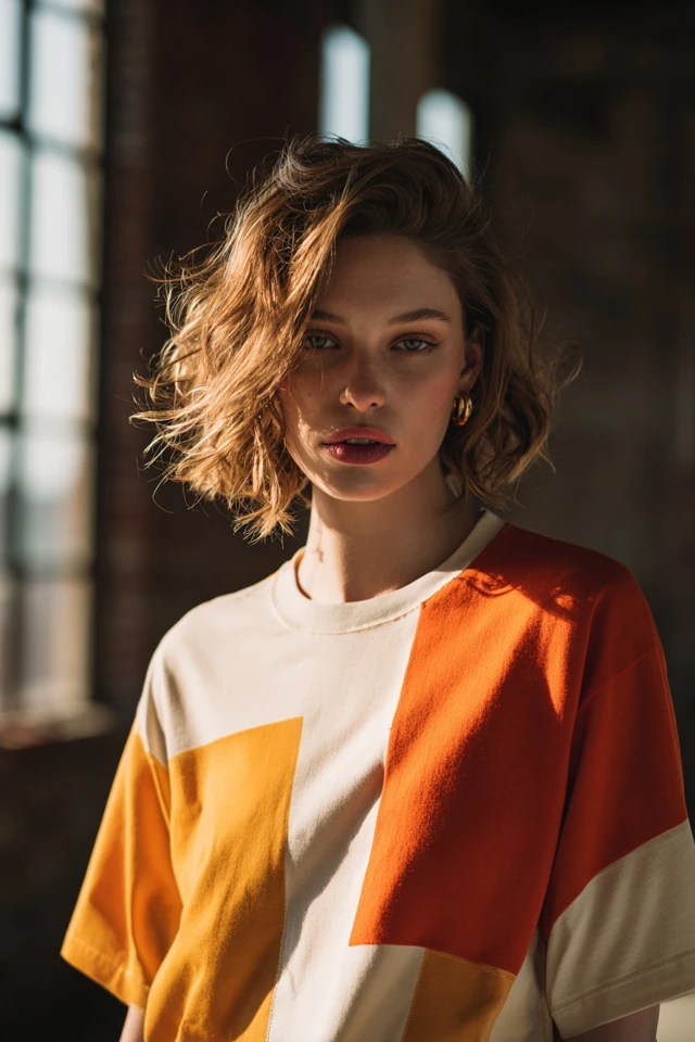 Neutral Graphic Tee Mood - photo 2