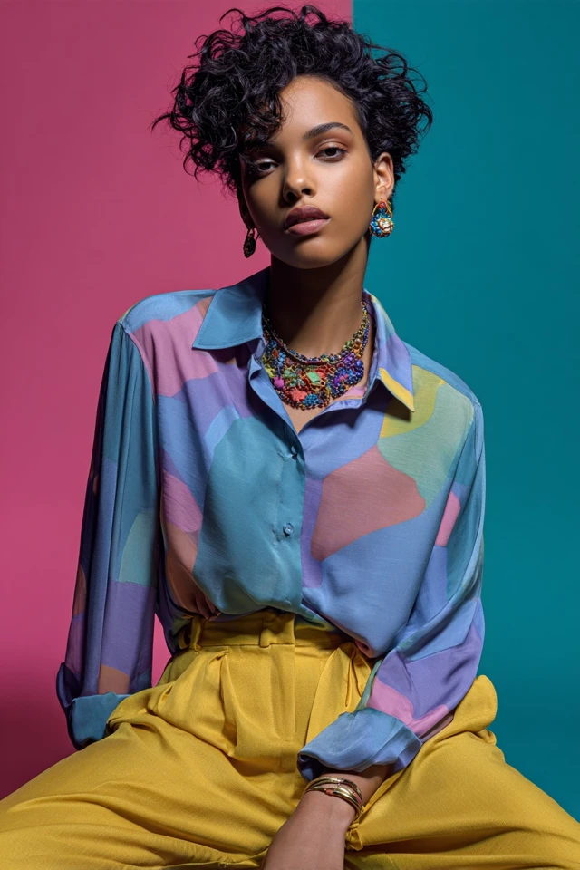 Business Casual Oversized Shirt Essential - photo 2