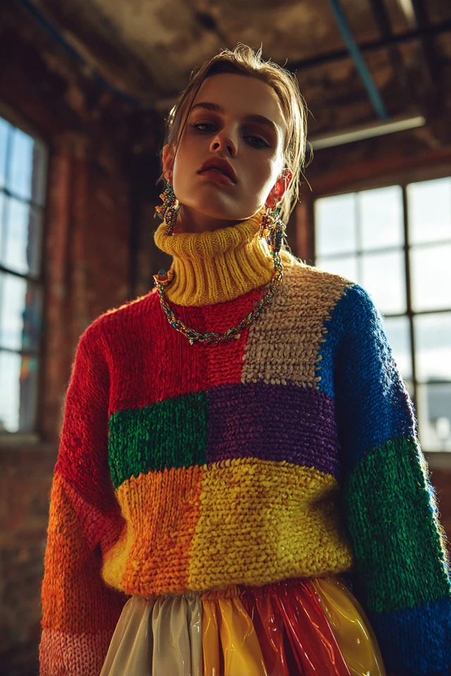 Colorful Turtleneck Must-Have - photo 2