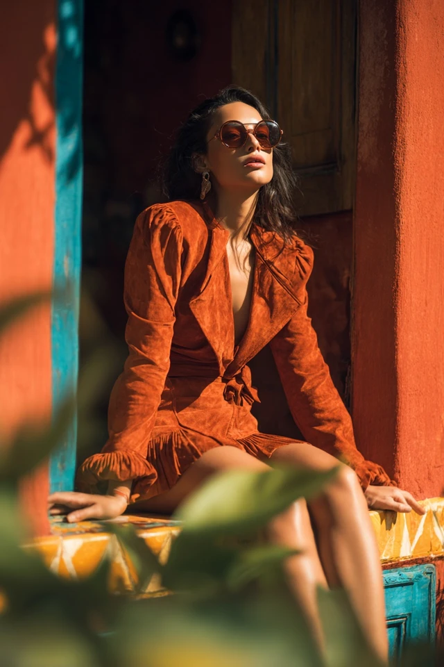Radiant Russet Suede Vacation Vibes - photo 5