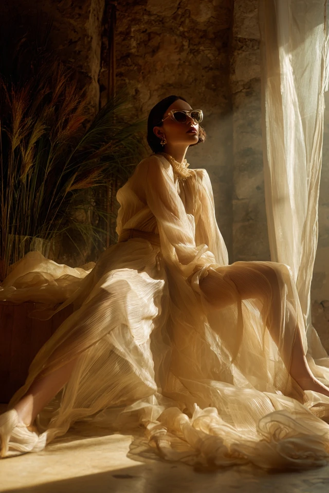 Luminous Umberglow Voile Wardrobe Edit - photo 5