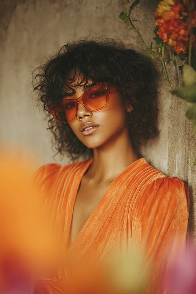 Playful Papaya Velour Brunch Looks - photo 5
