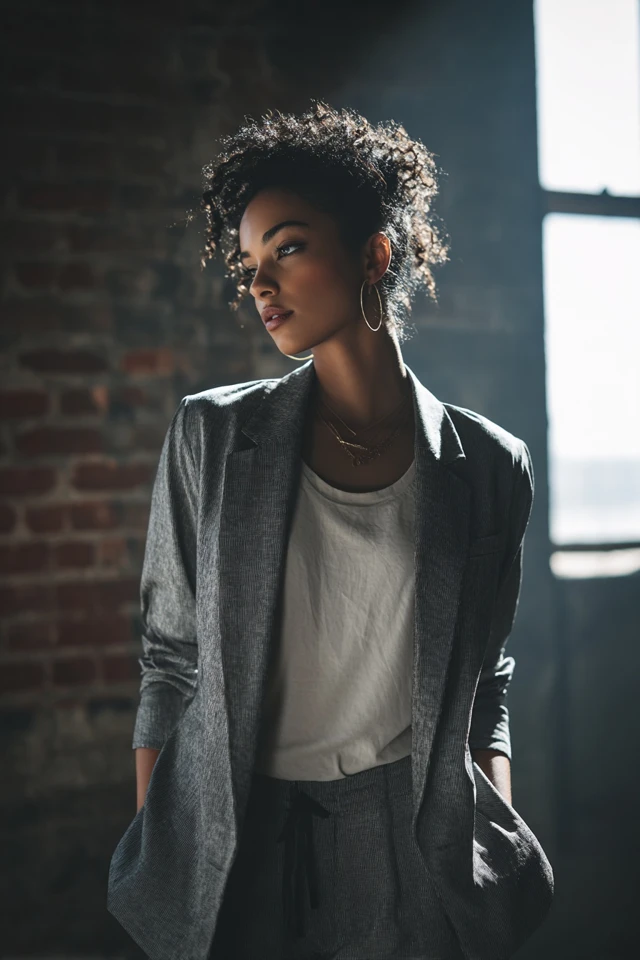 Vibes Athleisure Blazer Weather Style - photo 3