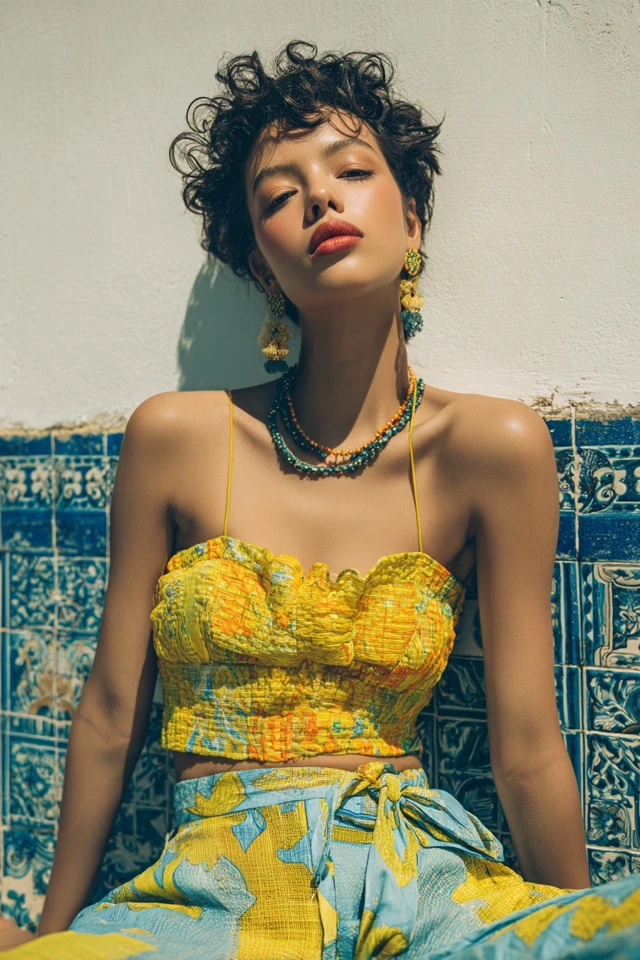 Summer Crop Top Fabric Focus - photo 3
