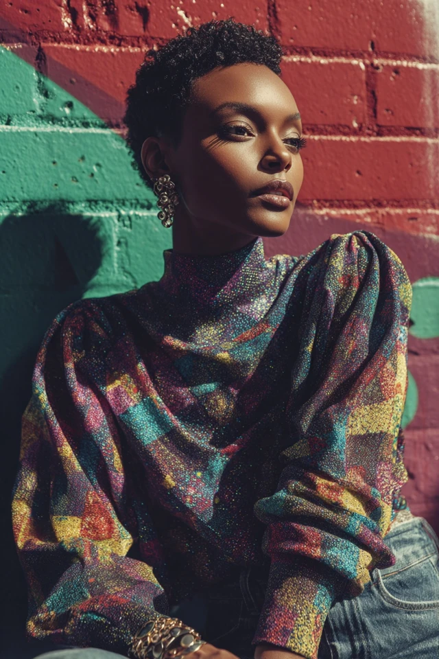 Palette 90s Turtleneck Occasionwear - photo 3