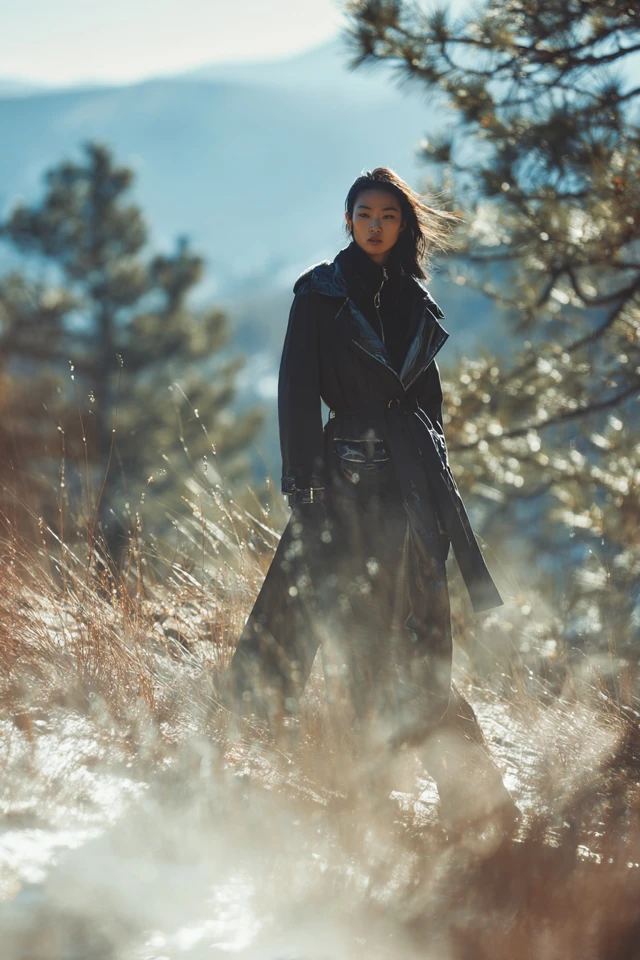 Winter Trench Coat Accessory Trends - photo 3