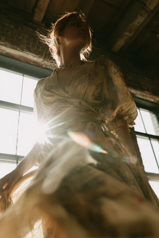 Mood Cottagecore Wrap Dress Accessory Trends - photo 3