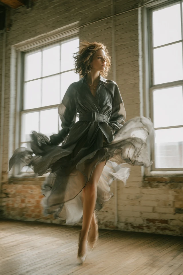 Scandi Wrap Dress Effortless - photo 3