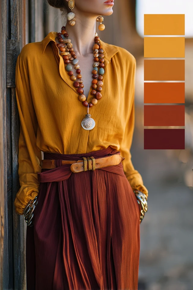 Colorful Fall Palette Wardrobe Basics - photo 3