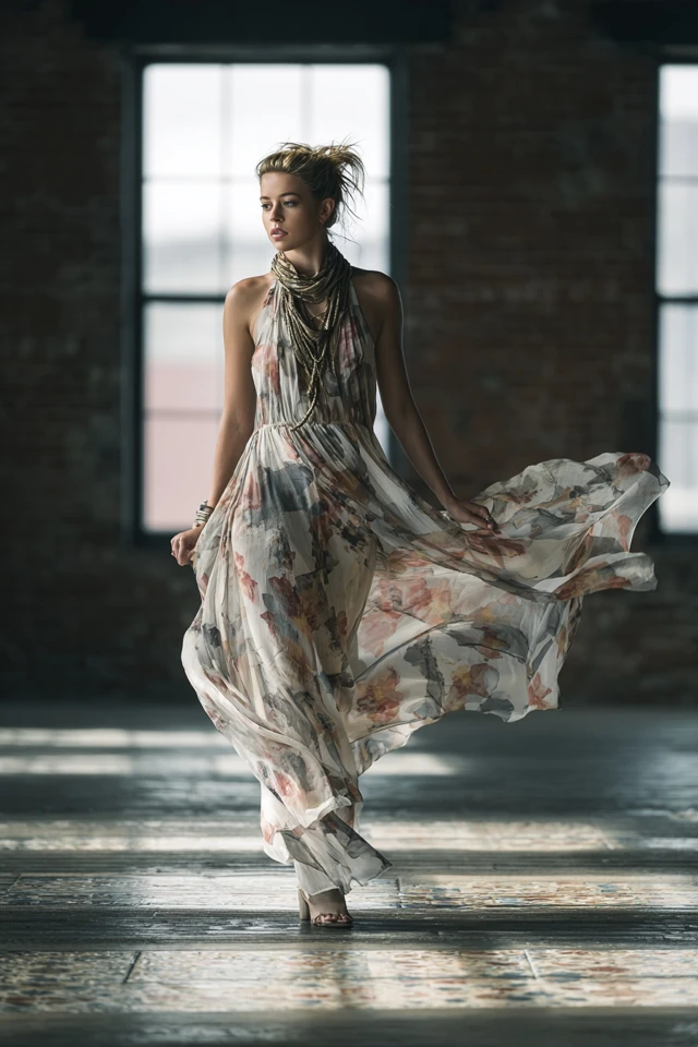Essentials Modern Maxi Dress Weather Style - photo 3