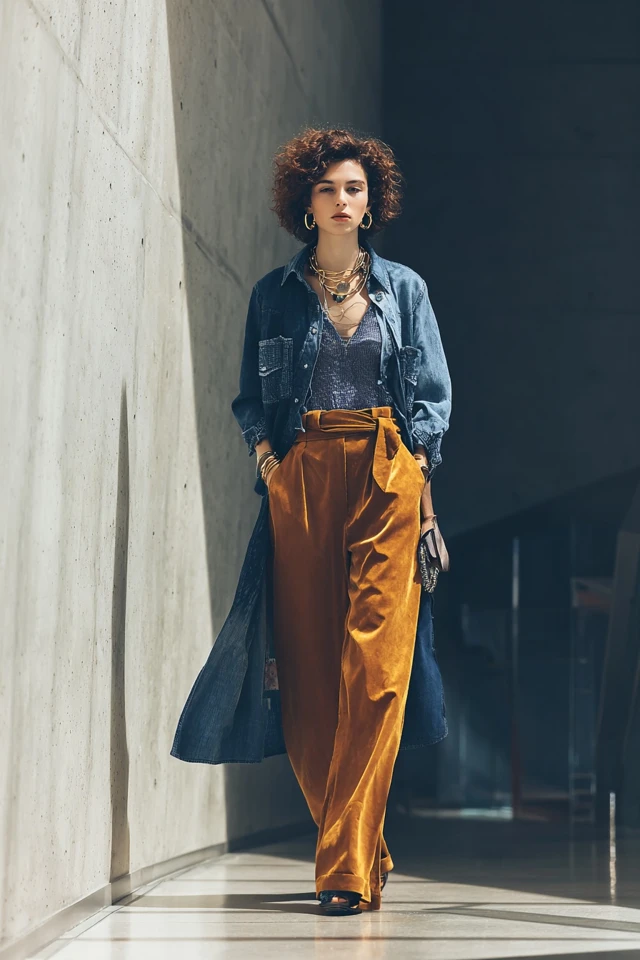 Layering Chic High-Waist Jeans Color Palette - photo 3