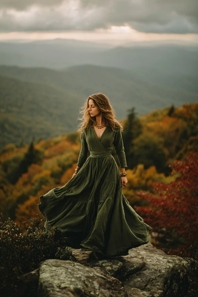 Fall Maxi Dress Capsule Wardrobe - photo 3