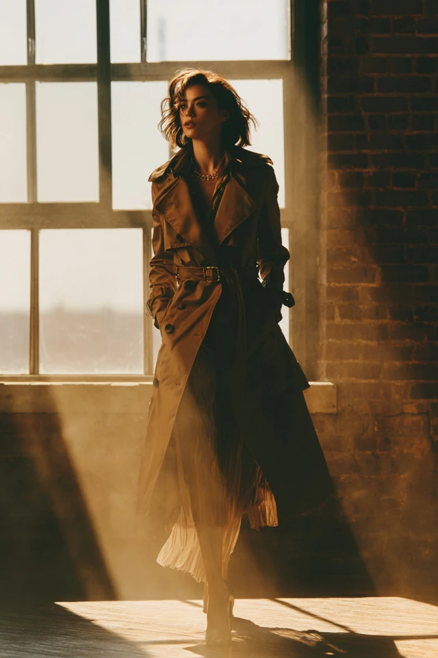 Feminine Trench Coat Vibes - photo 3