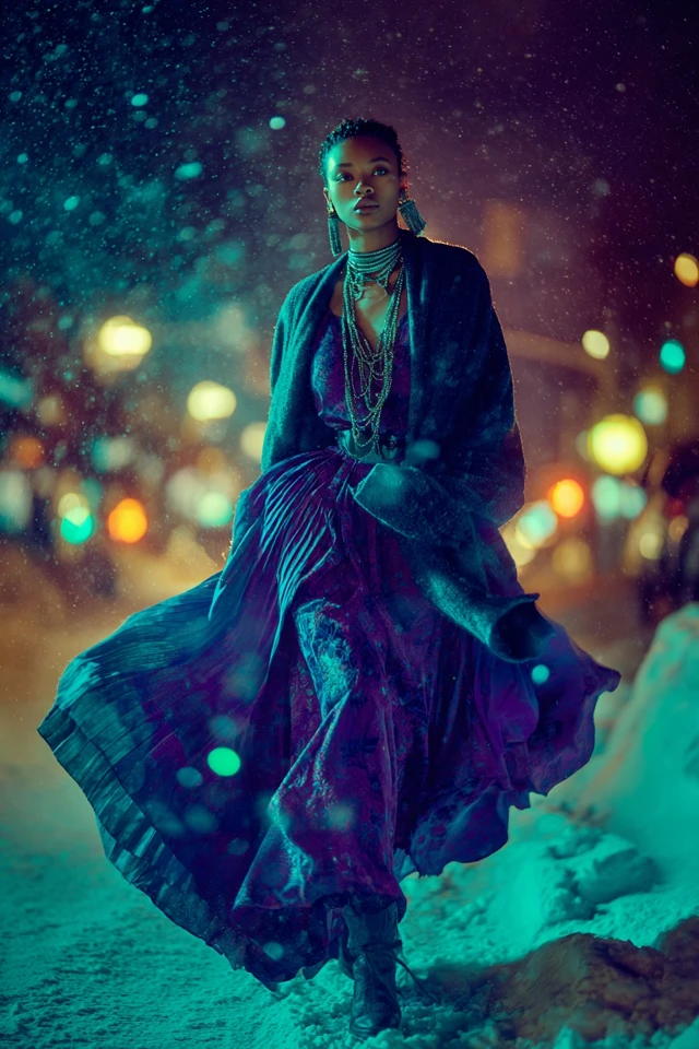 Boho Winter Statement Outfit Ideas - photo 3
