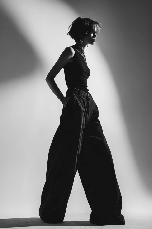 90s Wide-Leg Pants Staples - photo 3