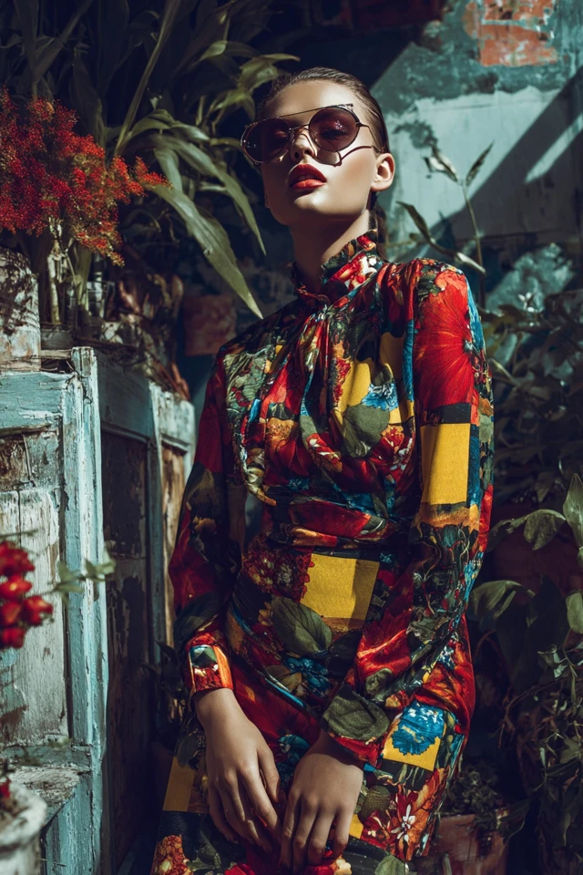 Grunge Bold Prints Styling Tips - photo 3