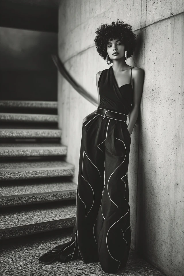 Vintage Wide-Leg Pants Essential - photo 3