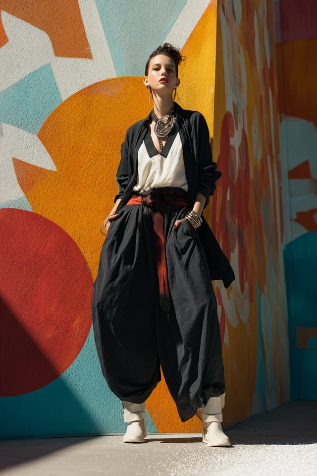 Casual Wide-Leg Pants Trend - photo 3