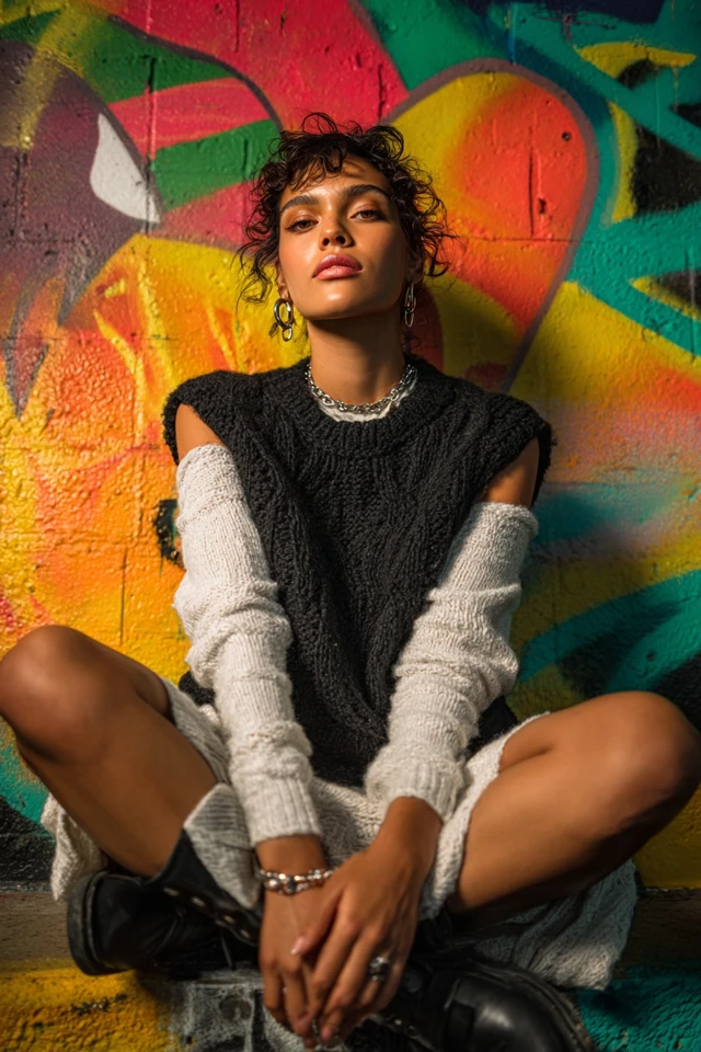 Aesthetic Cozy Sweater Vest Accessory Trends - photo 3