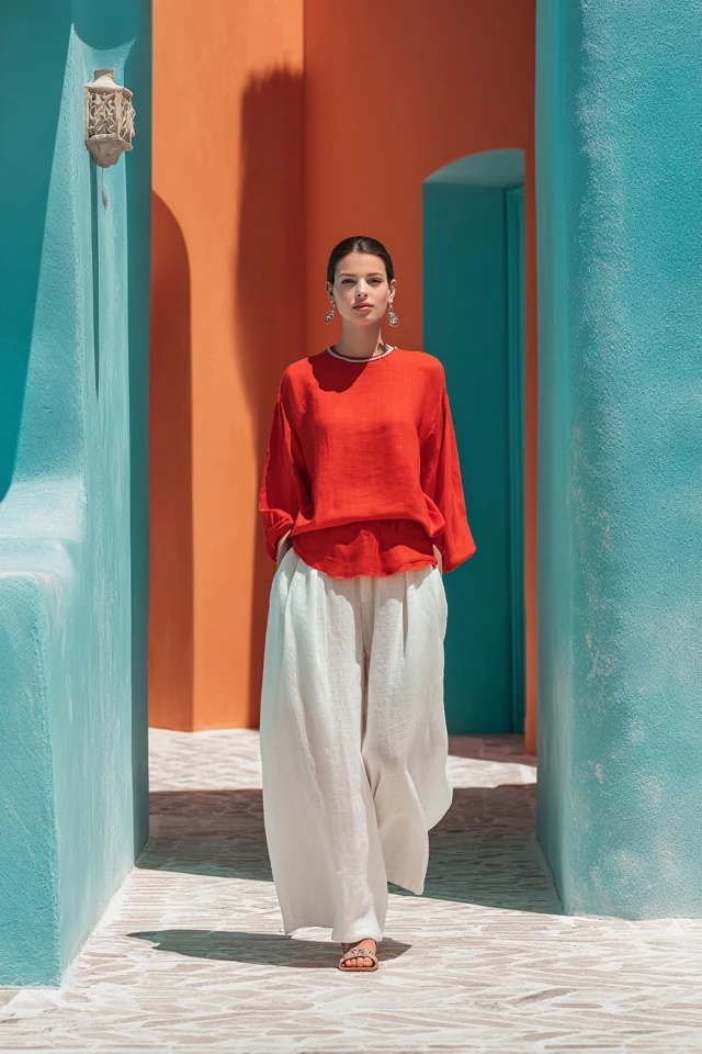 Summer Linen Pants Capsule Wardrobe - photo 3
