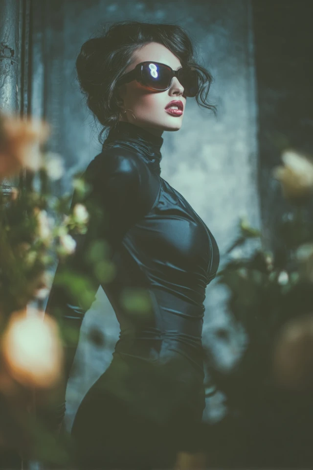 Magnetic Vapor Spandex Evening Ensemble - photo 6