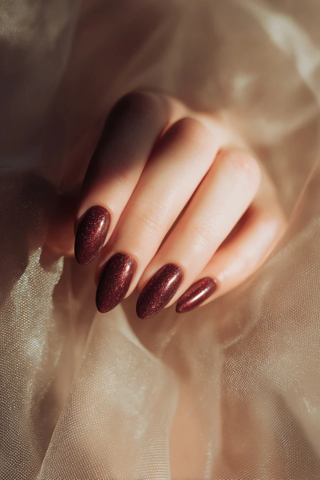 Burgundy Whisper Mani - photo 3