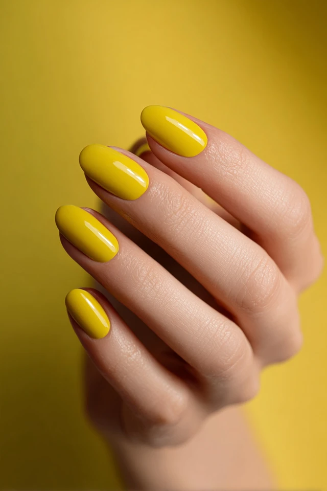 Yellow Bloom Manicure - photo 3
