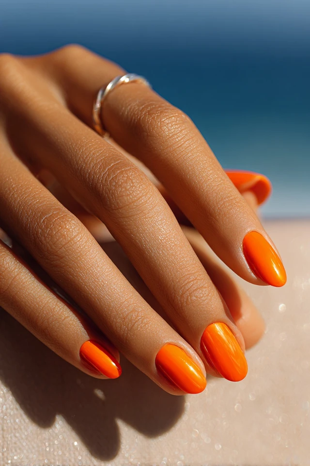 Orange Bliss Manicure - photo 3