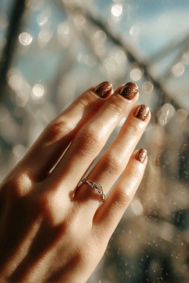 Brown Twist Nails - photo 3