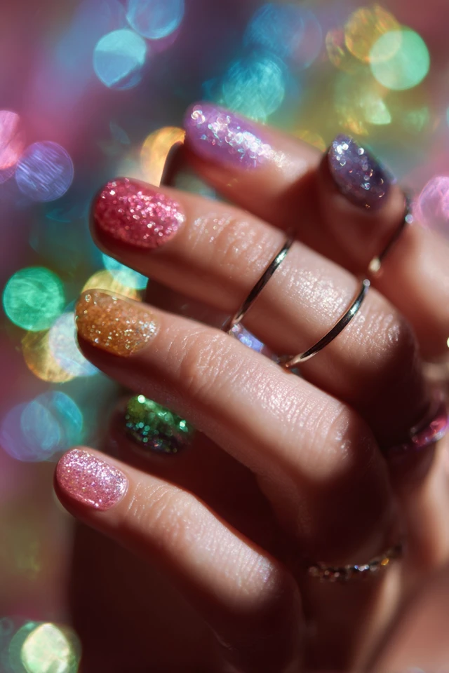 Aqua Spark Mani - photo 3