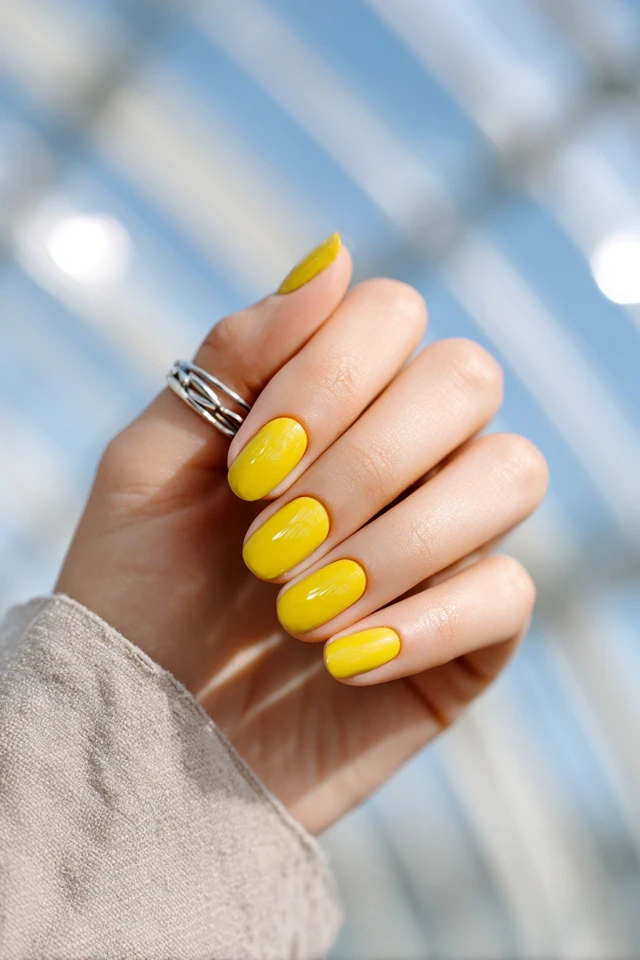 Yellow Muse Nails - photo 3