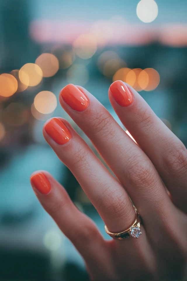 Coral Fusion Manicure - photo 3