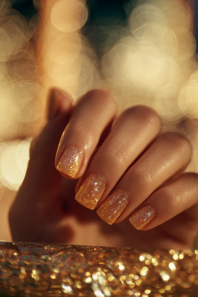 Orange Twist Nails - photo 3