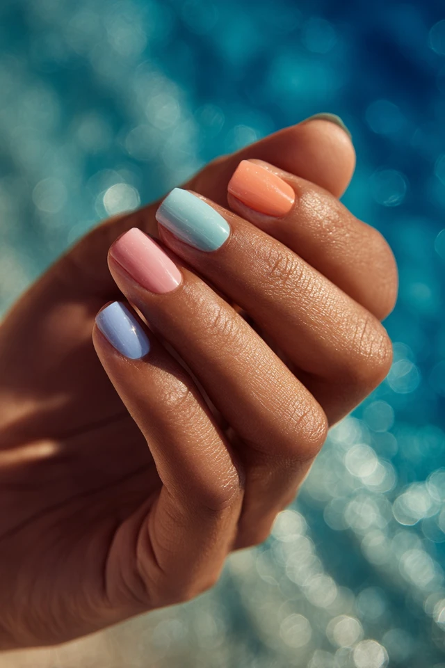 Pastel Fusion Manicure - photo 3