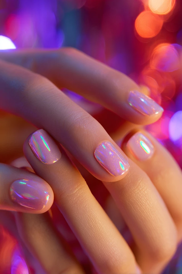 Rainbow Edge Nails - photo 3
