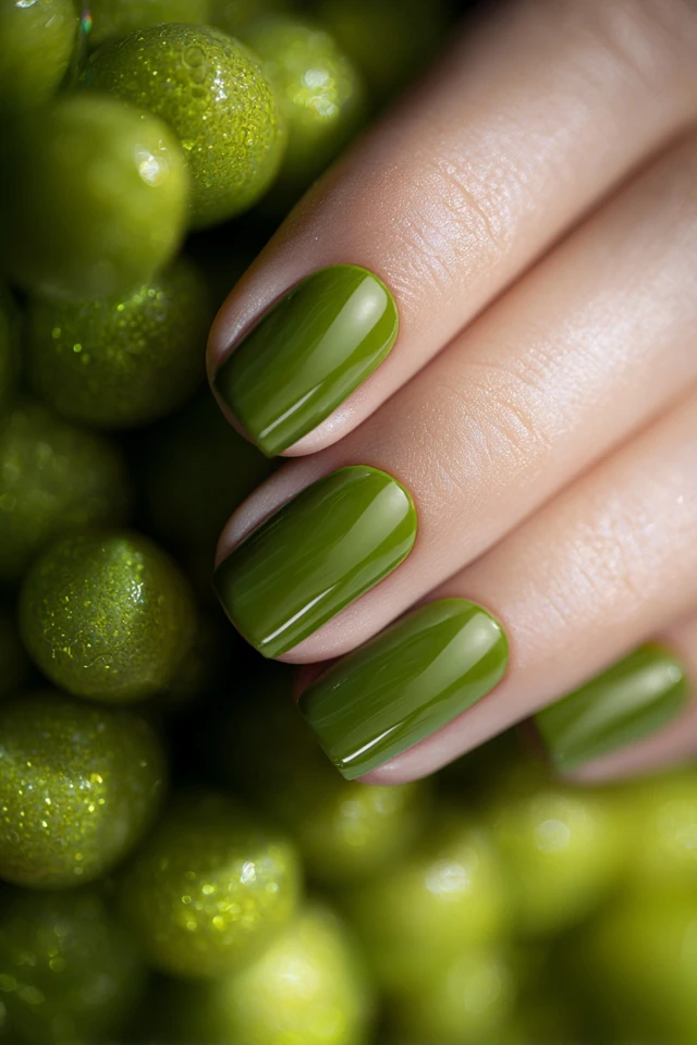 Green Pulse Nails - photo 3