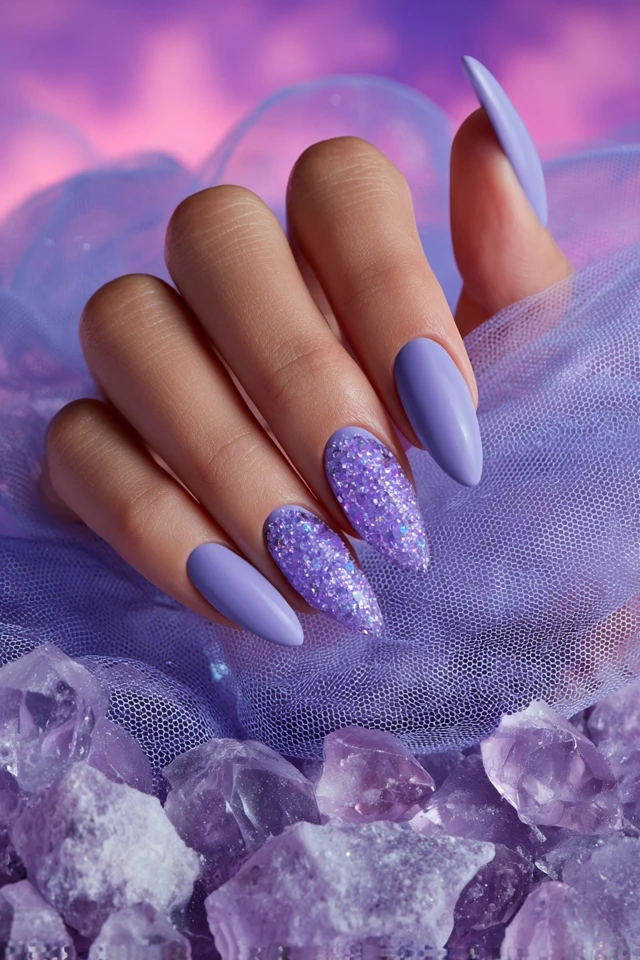 Sculpted Matte Symphony Nails - photo 3