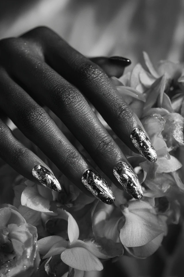 Stellar Abstract Craft Nails - photo 3