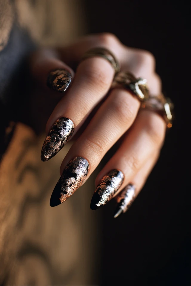 Eclectic Glitter Mani - photo 3