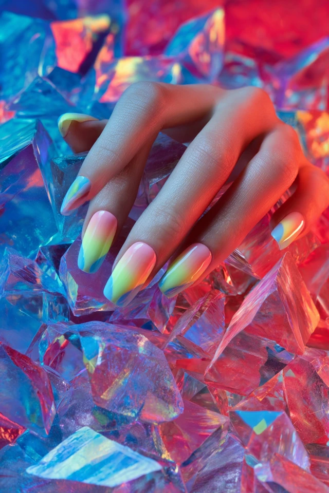 Radiant Matte Statement Nails - photo 3
