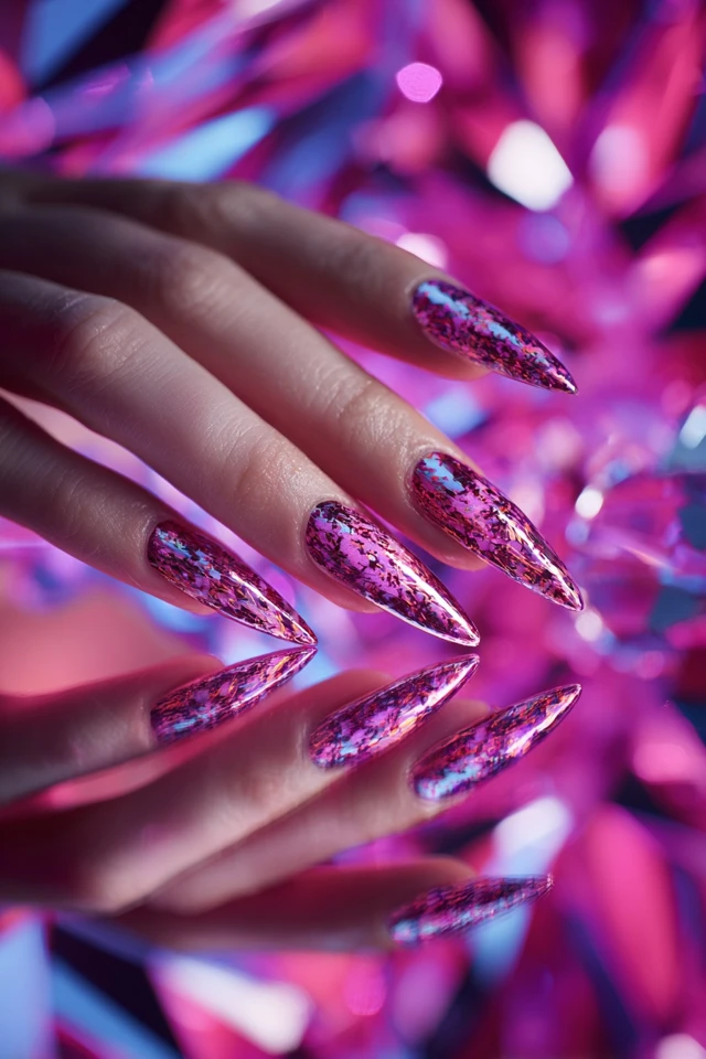 Artful Geometric Concept Nails - photo 3